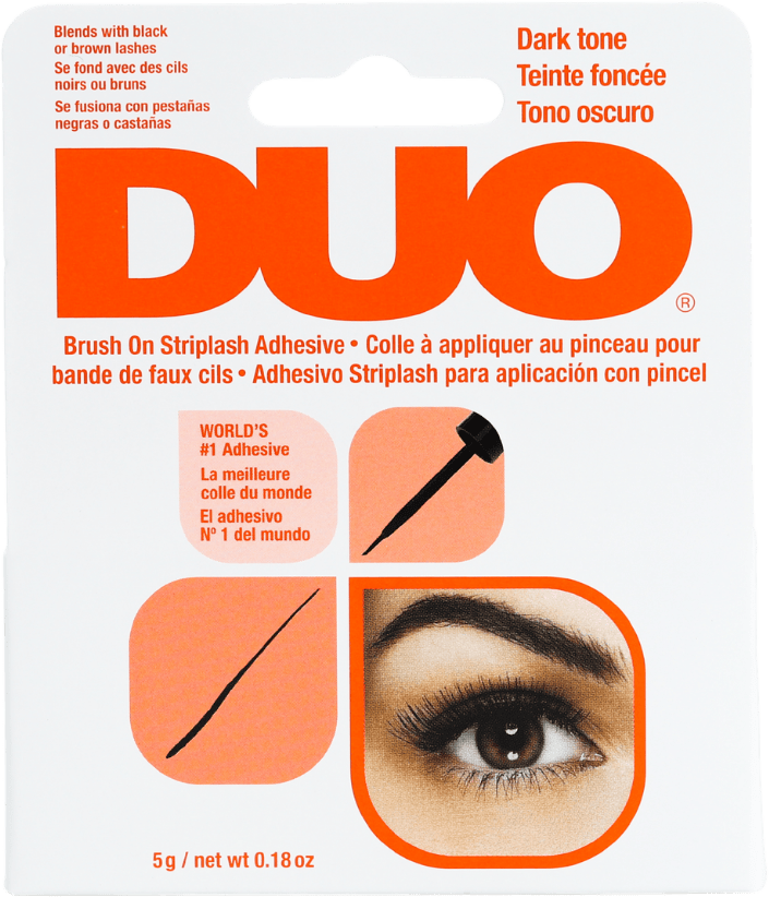 Duo Brush on Striplash Adhesive Dark 5g