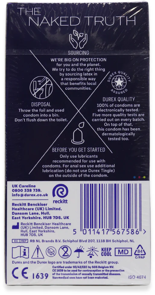 Durex Intense Condoms 6 Pack | medino Durex Intense Condoms 6 Pack | medino