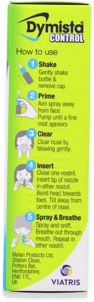 Dymista Control Nasal Spray 120 Sprays - 2