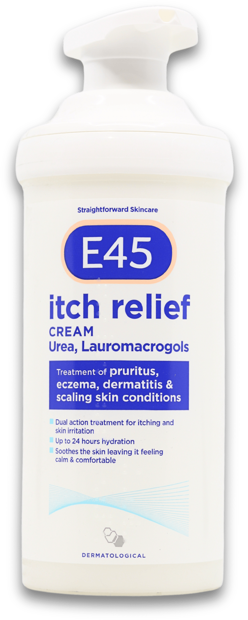 E45 Itch Relief Cream Pump 500g