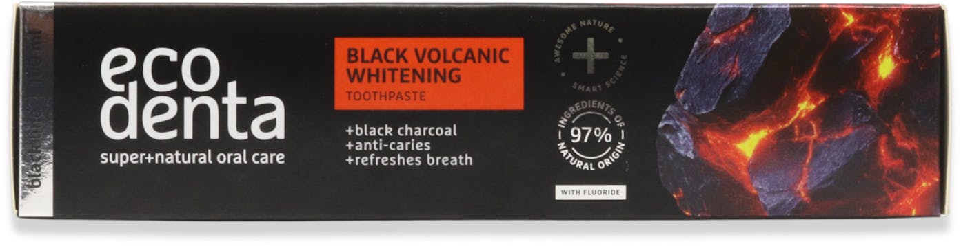 Ecodenta Black Volcanic Whitening Toothpaste 100ml - 2