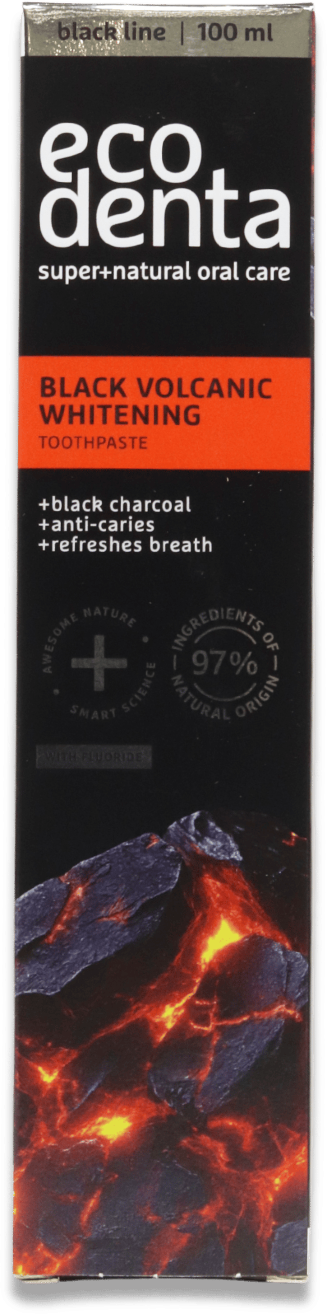 Ecodenta Black Volcanic Whitening Toothpaste 100ml