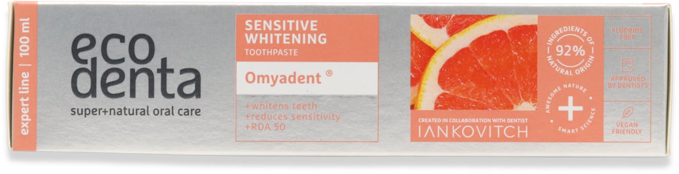 Ecodenta Sensitive Whitening Toothpaste with Omyadent 100ml - 2