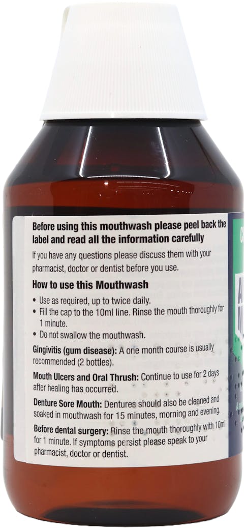 Ecolab Antiseptic Mouthwash Peppermint Flavour 300ml - 3
