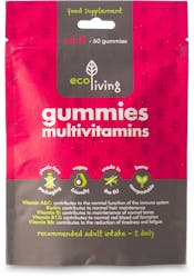 EcoLiving Adult Multivitamins 60 Gummies