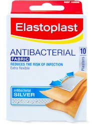 Elastoplast Antibacterial Fabric 10 Plasters