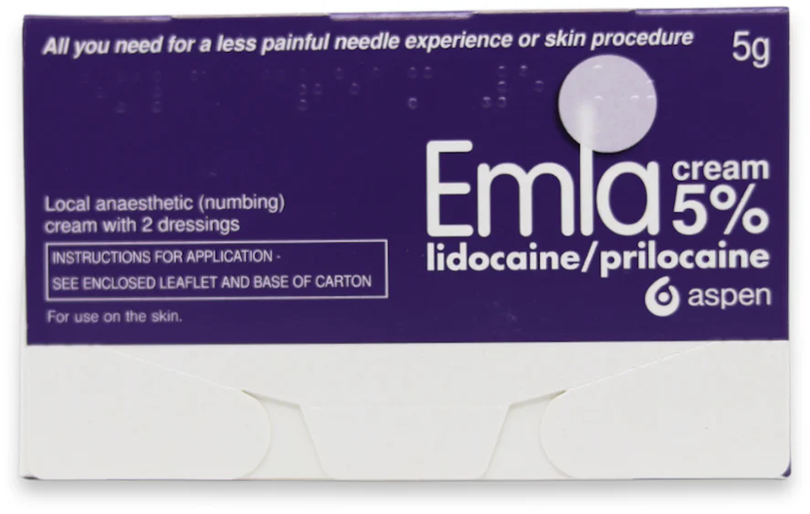 Emla Cream 5g & 2 Dressings | medino Emla Cream 5g & 2 Dressings | medino