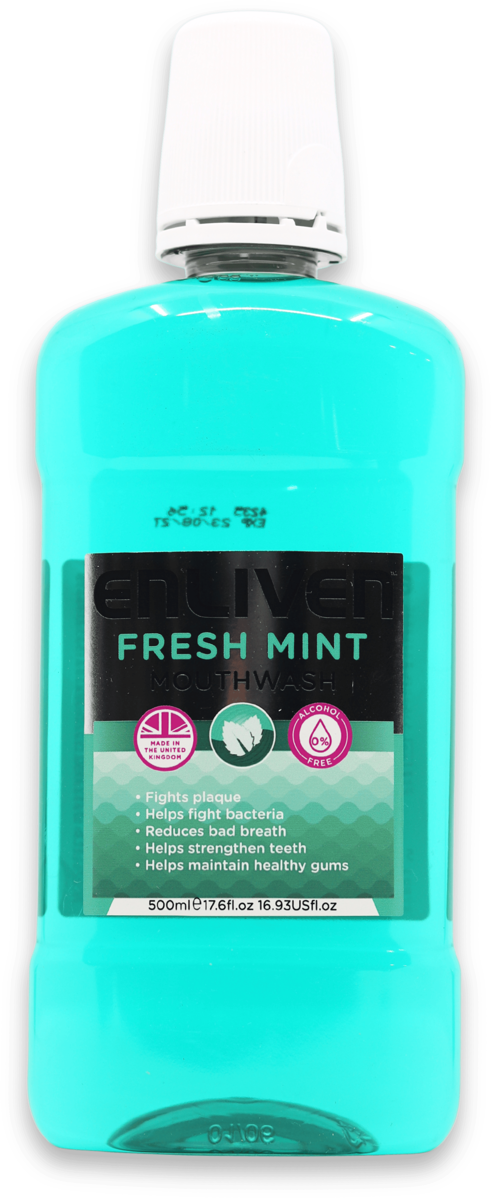 Enliven Fresh Mint Mouthwash 500ml