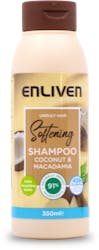 Enliven Fruits Shampoo Soft Coconut 350ml