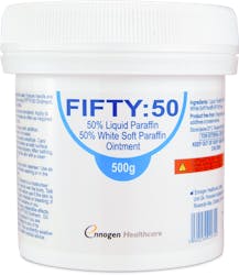 Ennogen Healthcare Fifty:50 Liquid Paraffin Ointment 500g