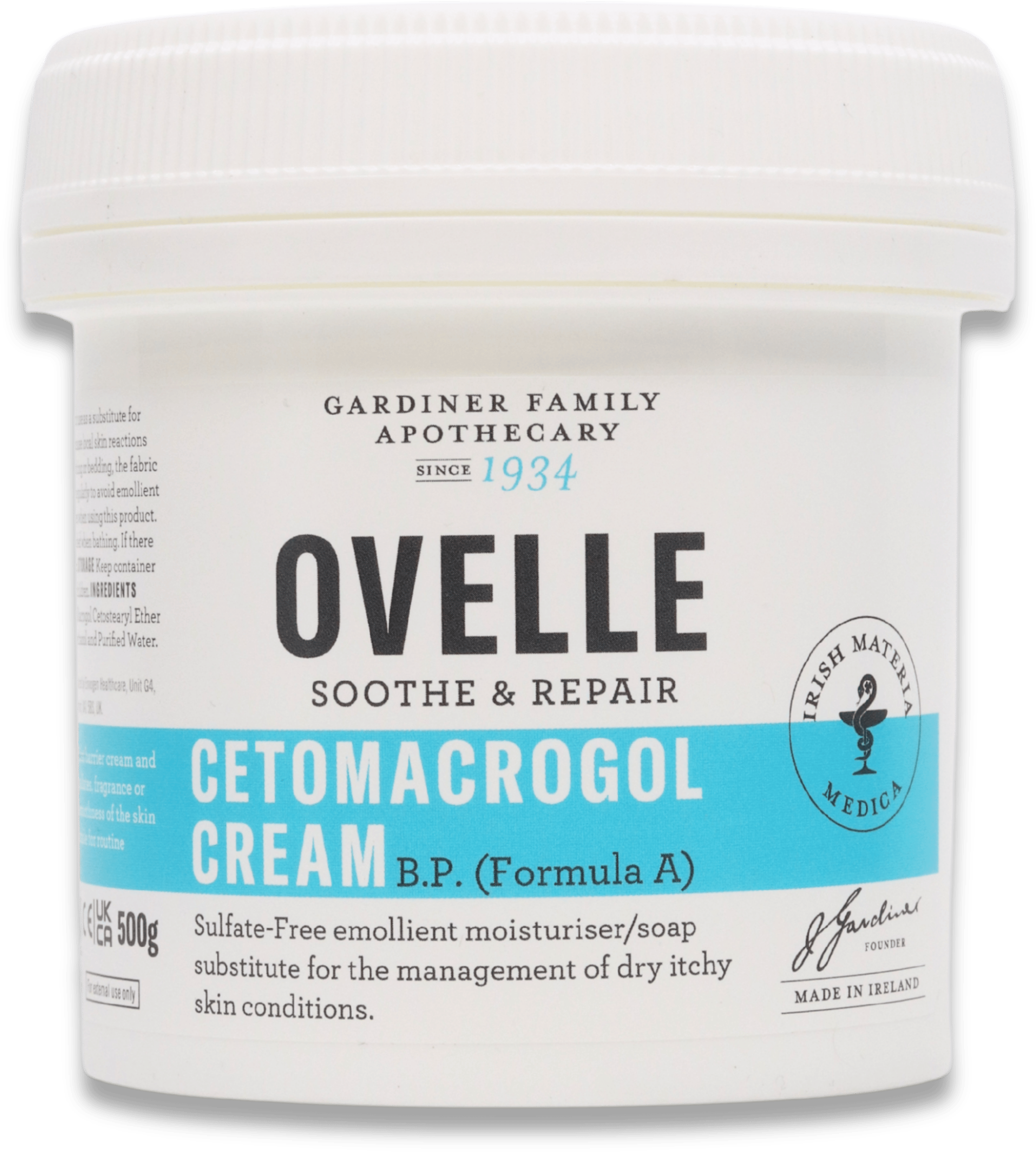 Ennogen Healthcare Ovelle Cetomacrogol Cream BP 500g