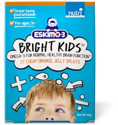 Nutri Advanced Eskimo-3 Bright Kids Fish Oil 27 Jelly Splats