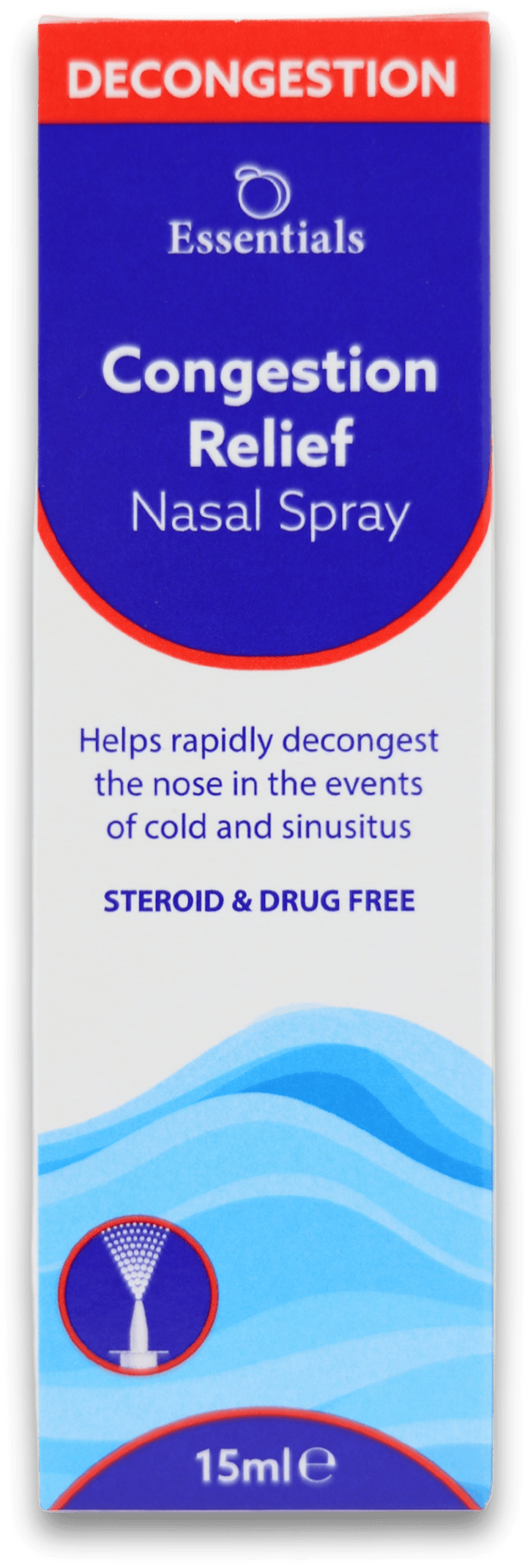 Essentials Congestion Relief Nasal Spray 15ml