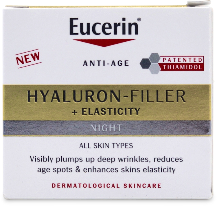 Photos - Cream / Lotion Eucerin Anti-Age Hyaluron-Filler Night Cream 