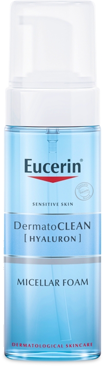 Photos - Cream / Lotion Eucerin DermatoCLEAN Micellar Foam with Hyaluronic Acid 150ml 
