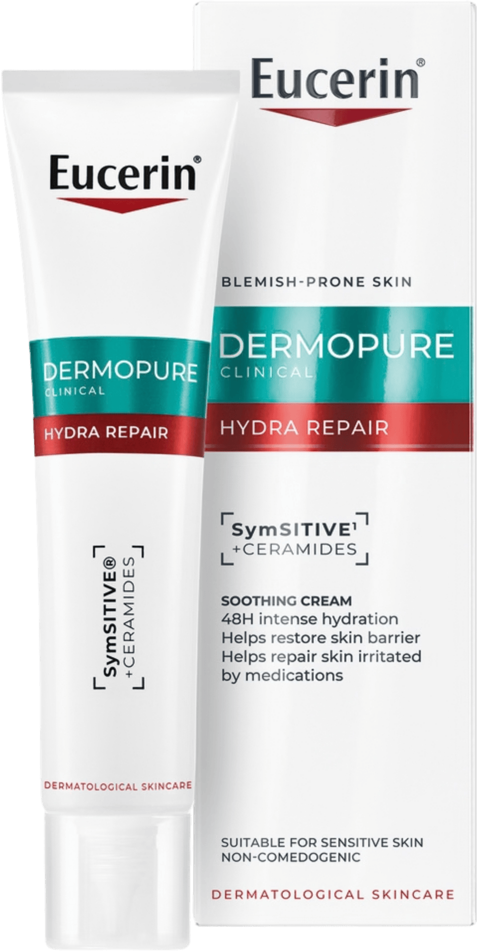 Eucerin Dermopure Hydra Repair Soothing Cream 40ml
