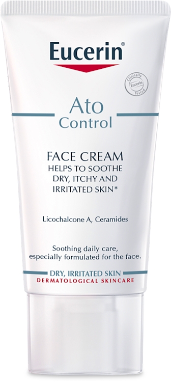 Photos - Cream / Lotion Eucerin AtoControl Dry Skin Care Face Cream 50ml 