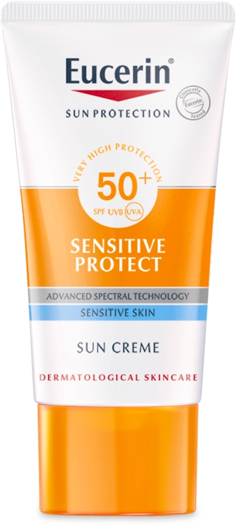 Photos - Sun Skin Care Eucerin Sensitive Protect Sun Creme SPF50+ 50ml 