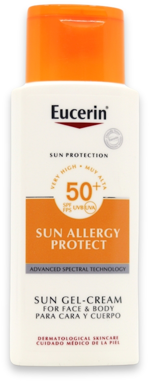 Photos - Sun Skin Care Eucerin Sun Allergy Protect Sun Gel-Cream SPF50+ 150ml 