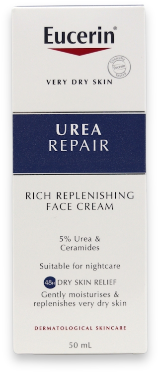 Photos - Cream / Lotion Eucerin Urearepair Replenishing Face Cream 50ml 