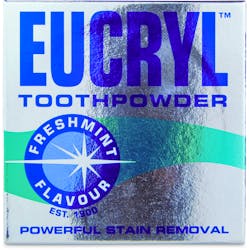 Eucryl Toothpowder Stain Removal Freshmint 50g