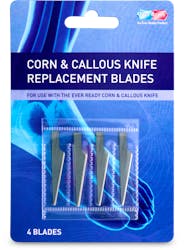 Ever Ready Corn & Callous Knife Replacement Blades 4 Pack