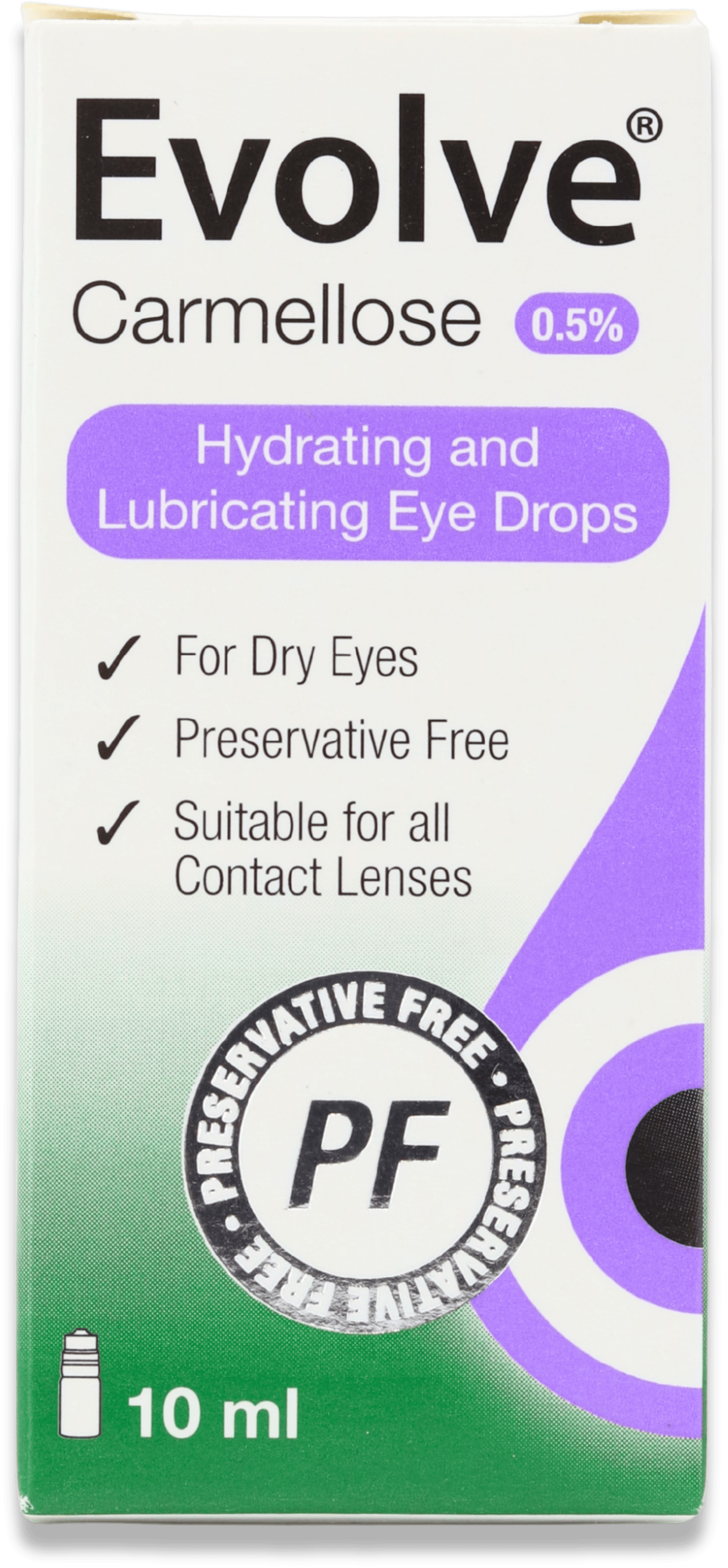 Evolve Carmellose 0.5% Eye Drops 10ml