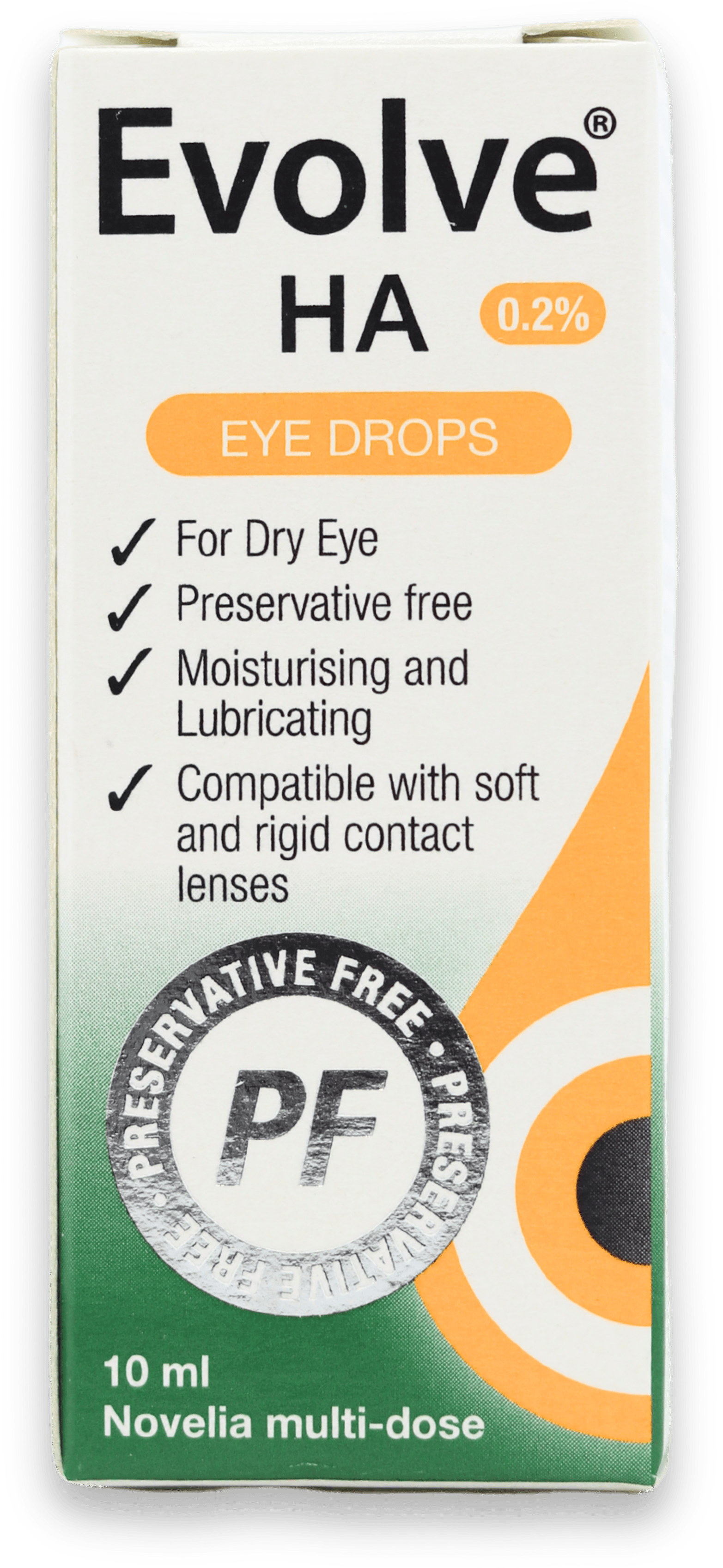 Evolve HA 0.2% Eye Drops 10ml
