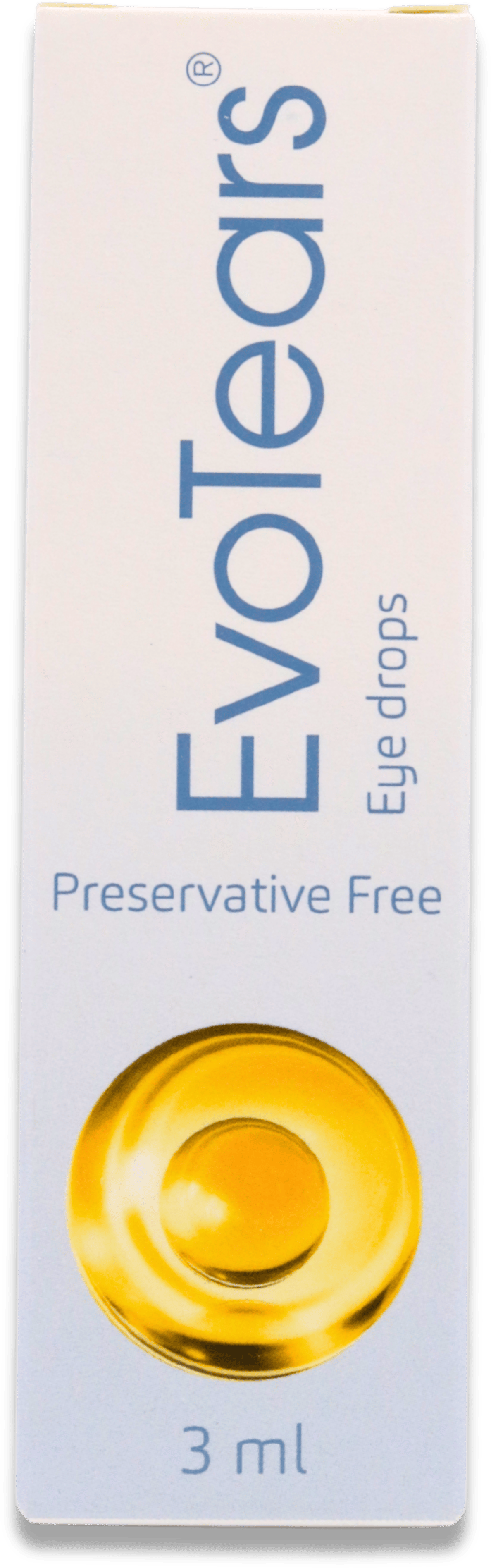 EvoTears Preservative Free Eye Drops 3ml