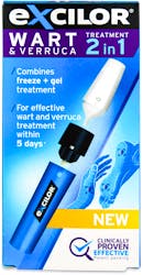 Excilor 2-In-1 Wart & Verruca Treatment