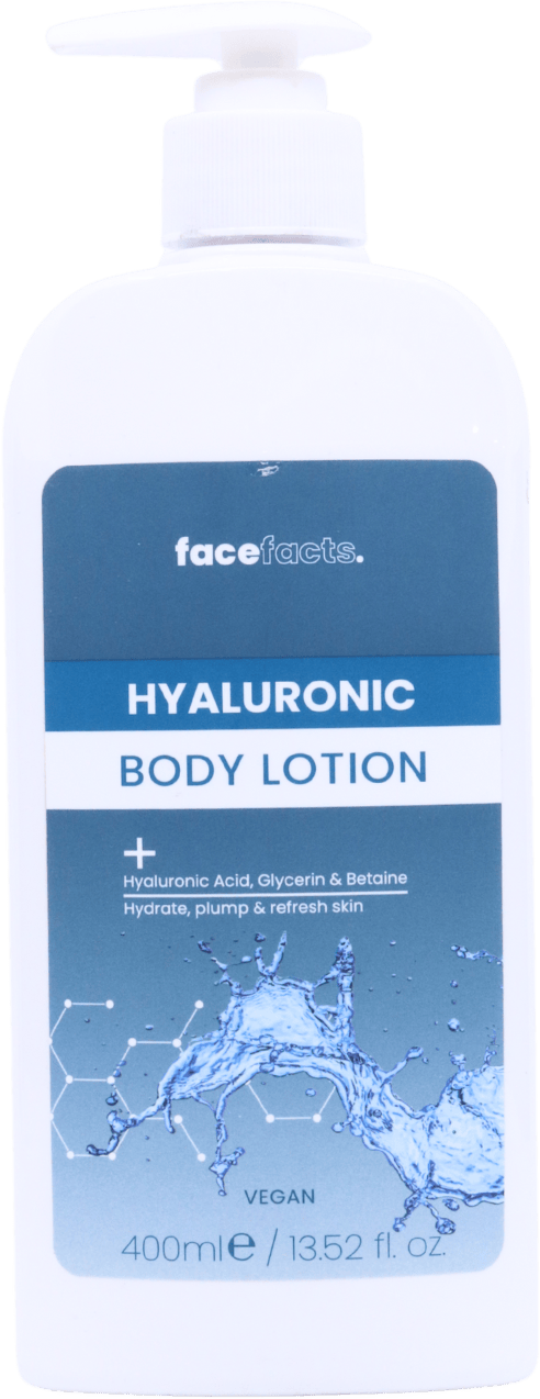 Face Facts Hyaluronic Body Lotion 400ml