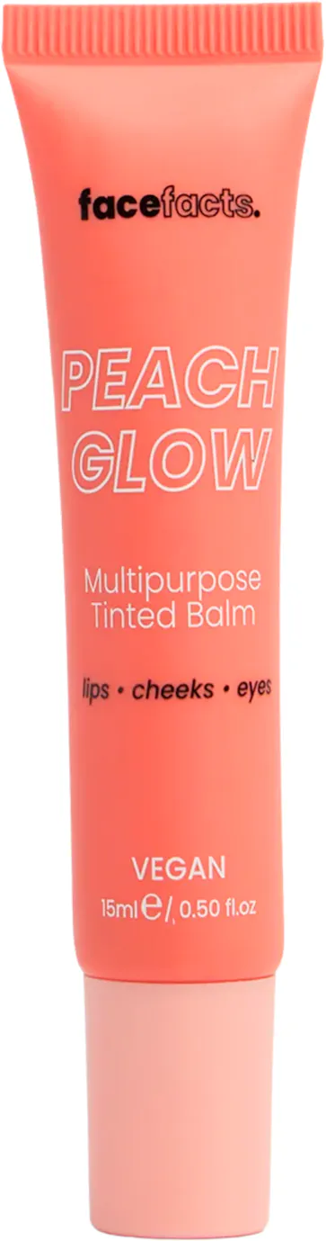 Face Facts Multipurpose Tinted Balm Peach Glow 15ml - 3
