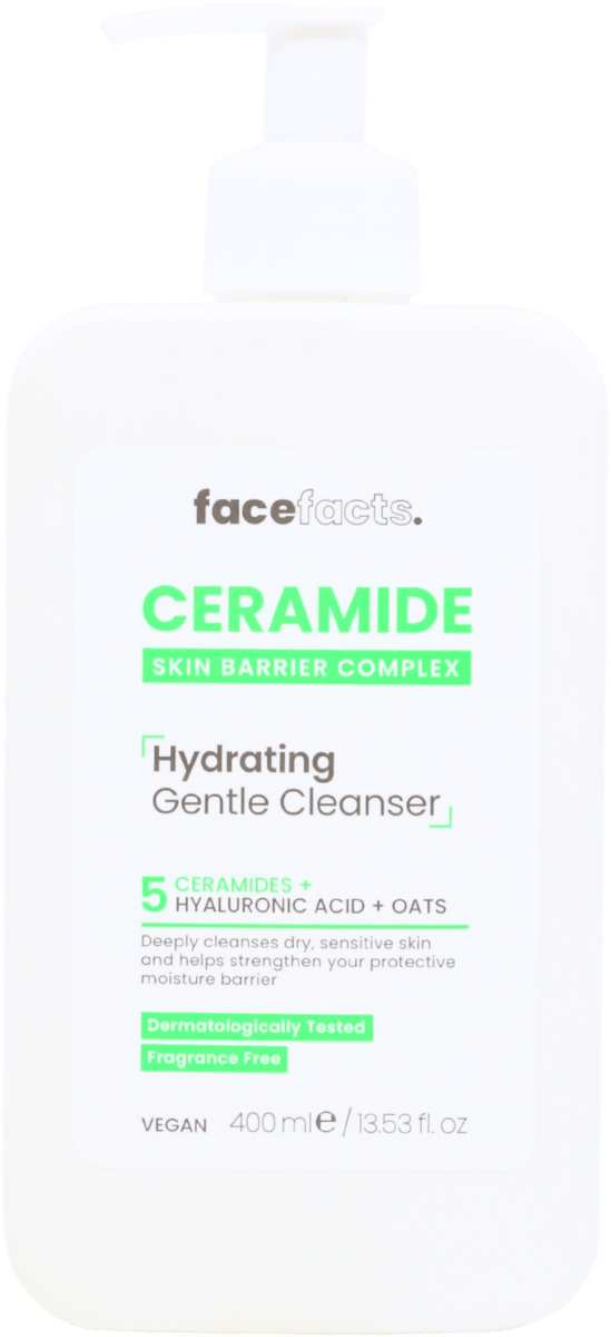 Face Facts Ceramide Hydrating Gentle Cleanser 400ml