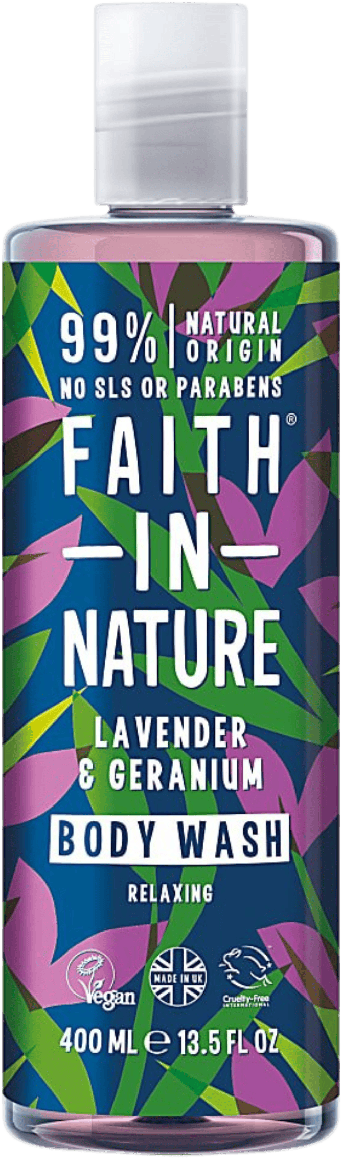 Faith In Nature Lavender & Geranium Body Wash 400ml