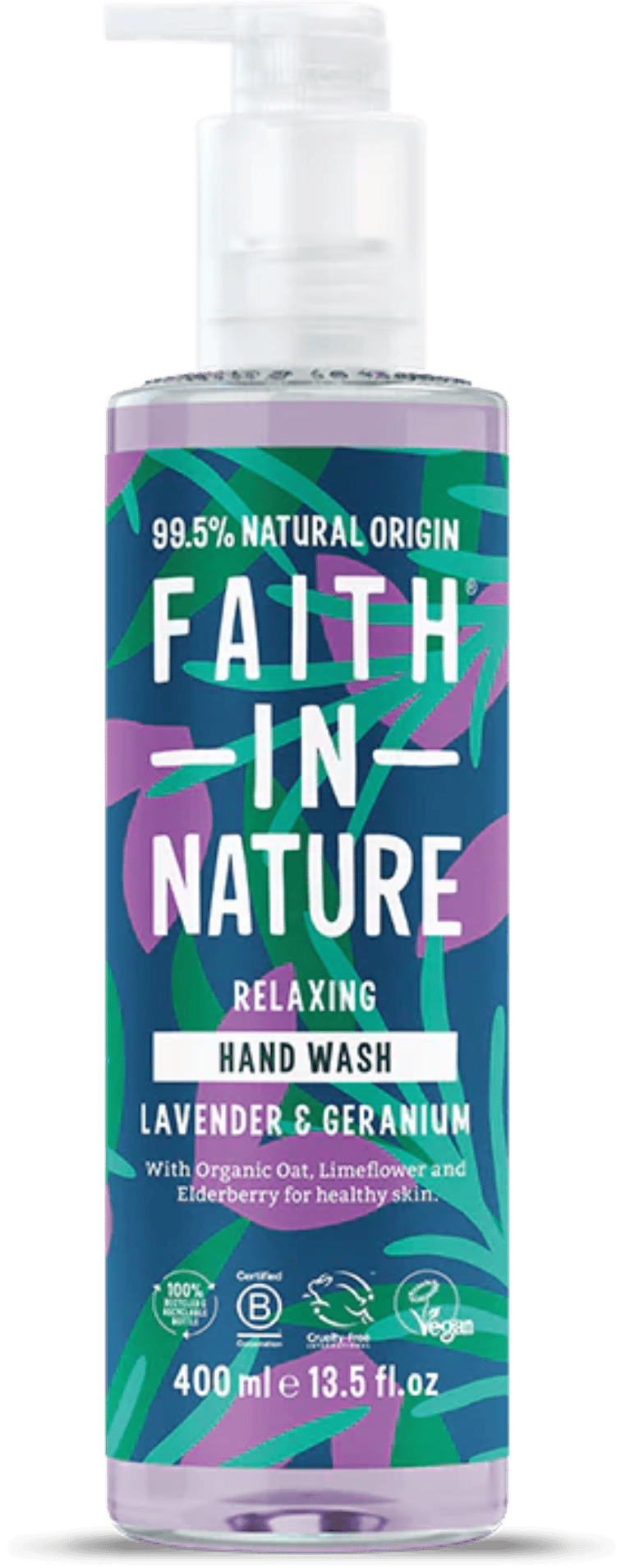 Faith In Nature Lavender & Geranium Hand Wash 400ml