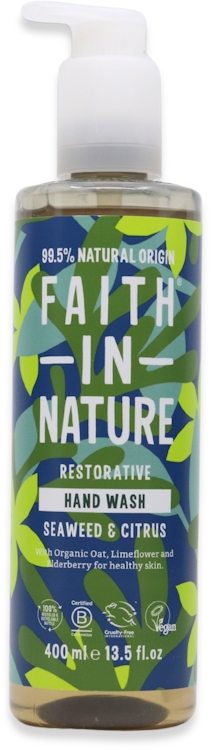 Seaweed & Citrus Hand Wash 400ml – 99.5% Natural Origin