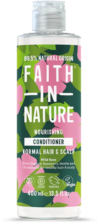 Faith In Nature Wild Rose Conditioner for Normal Hair | 400ml