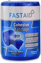 Fast Aid Cohesive Bandage 7.5cm x 4.5m