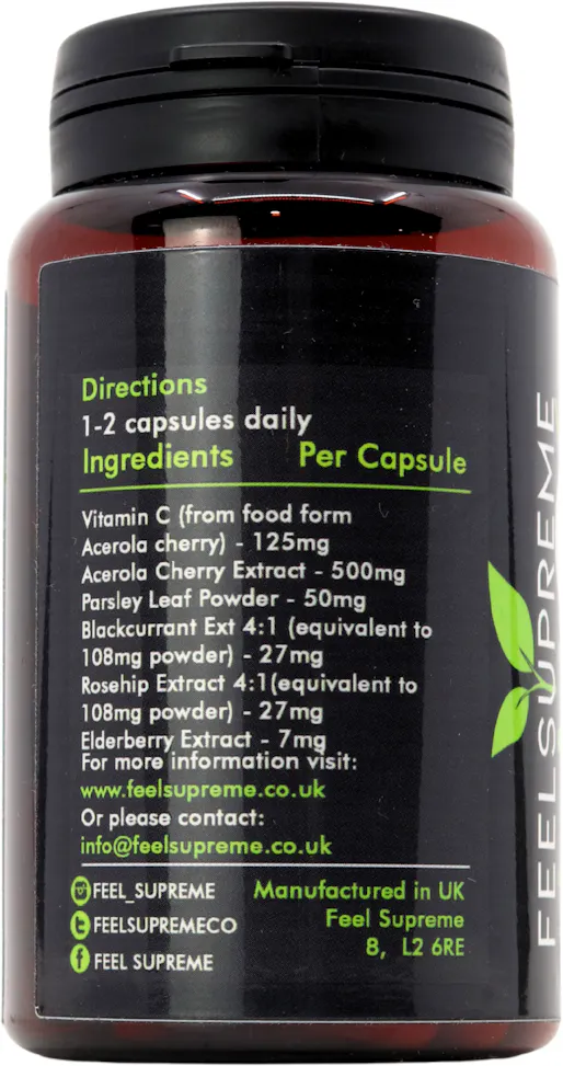 Feel Supreme Vitamin C 60 Capsules - 2