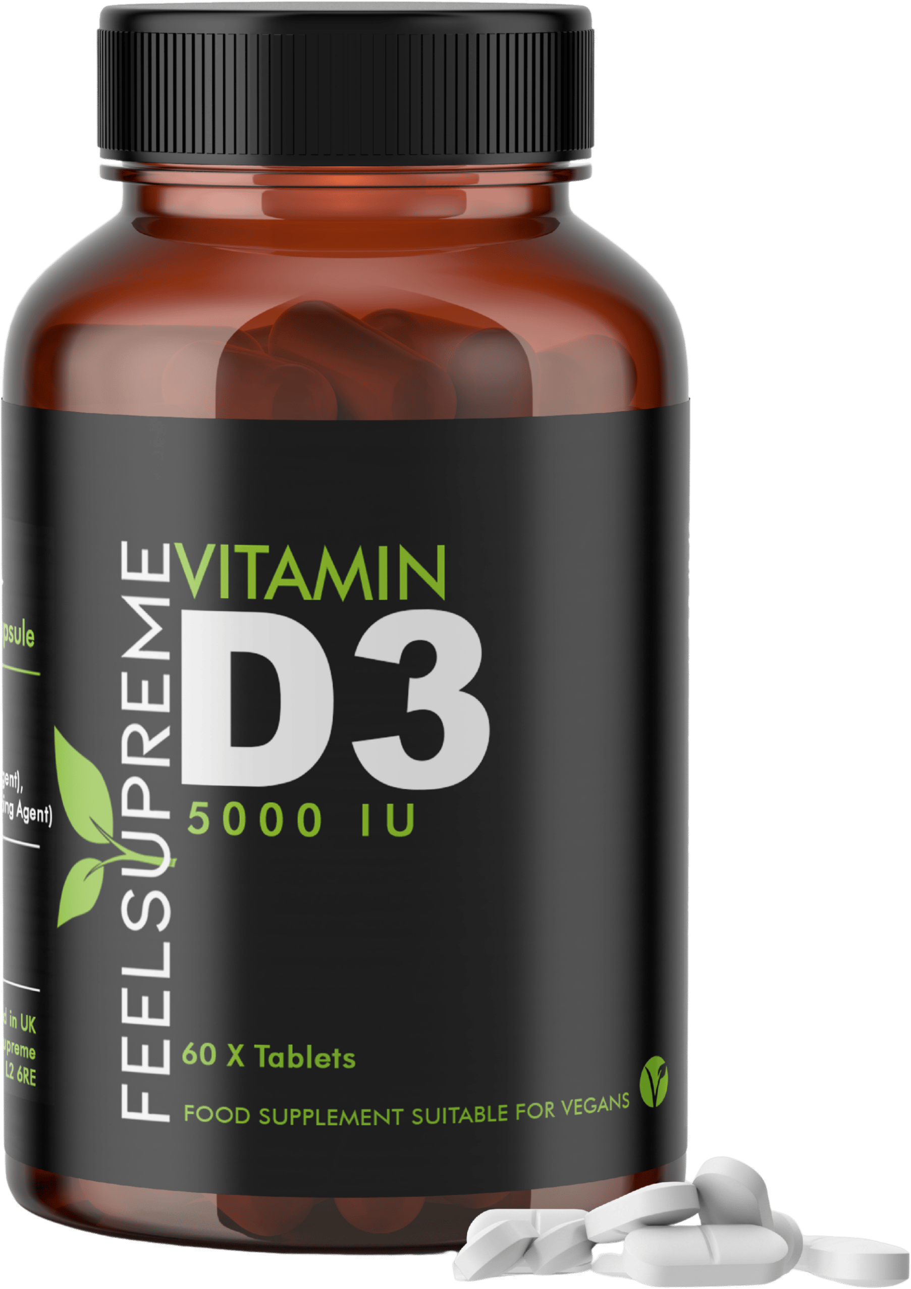 Feel Supreme Vitamin D3 60 Tablets
