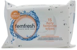 Femfresh Feminine Intimate Wipes 15 Pack