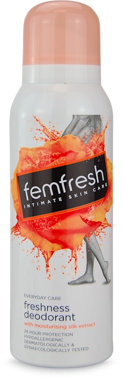 FEM FRESH Intimate Wash Deodorant Spray With Moisturizing Silk Extract 125  ml FEM FRESH INTIMATE SKIN CARE - صيدلية غيداء الطبية