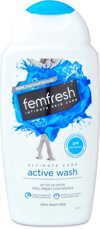 Fem Fresh Active Fresh Intimate Wash Maximum Care - 250ml - زورا - Zura