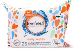 Femfresh Wipes Freshening & Soothing 25 pack