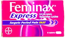 Feminax Express 8 Tablets