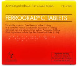 Ferrograd-C 30 Prolonged Release Tablets
