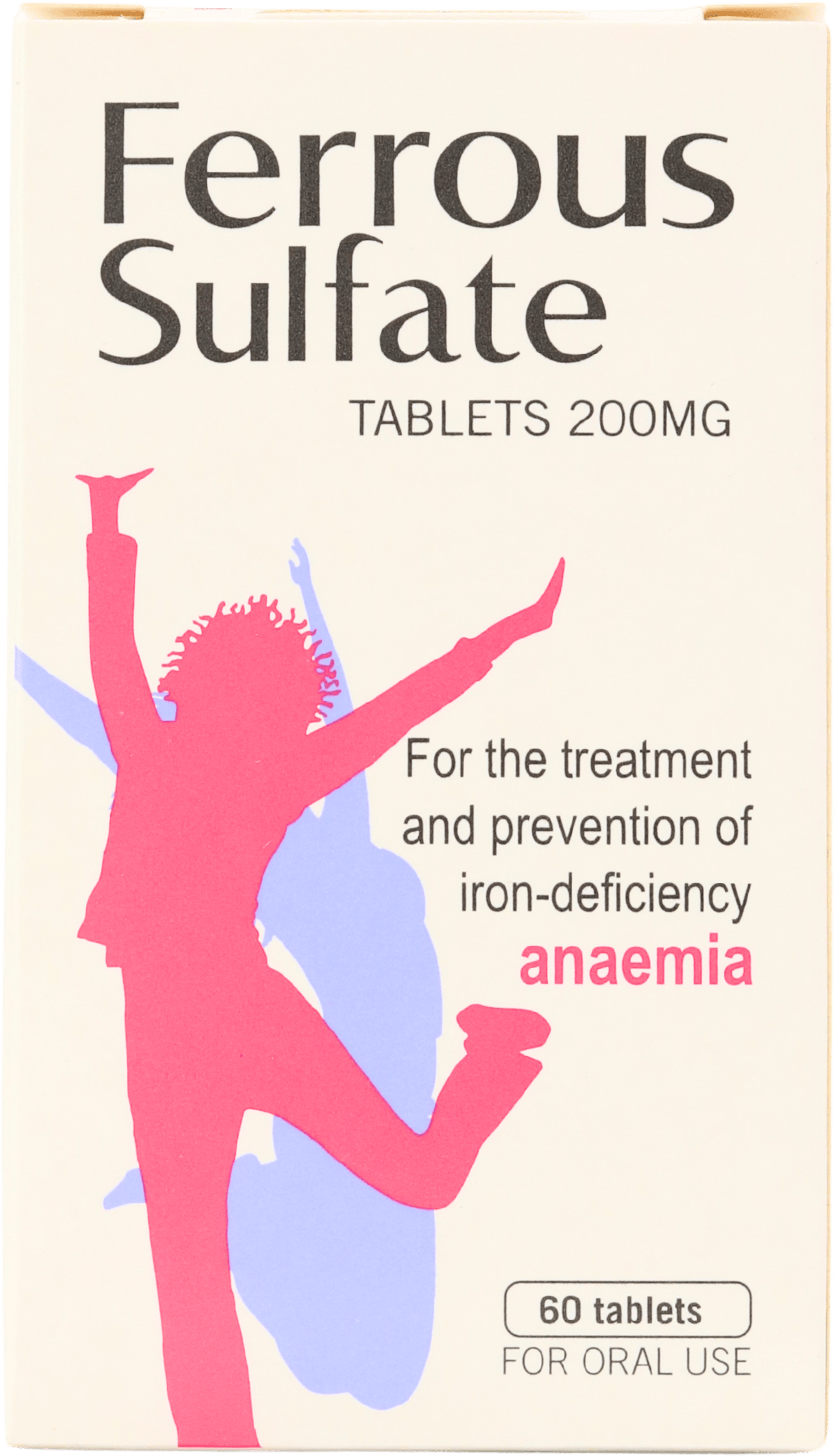 Ferrous Sulfate 200mg 60 Tablets