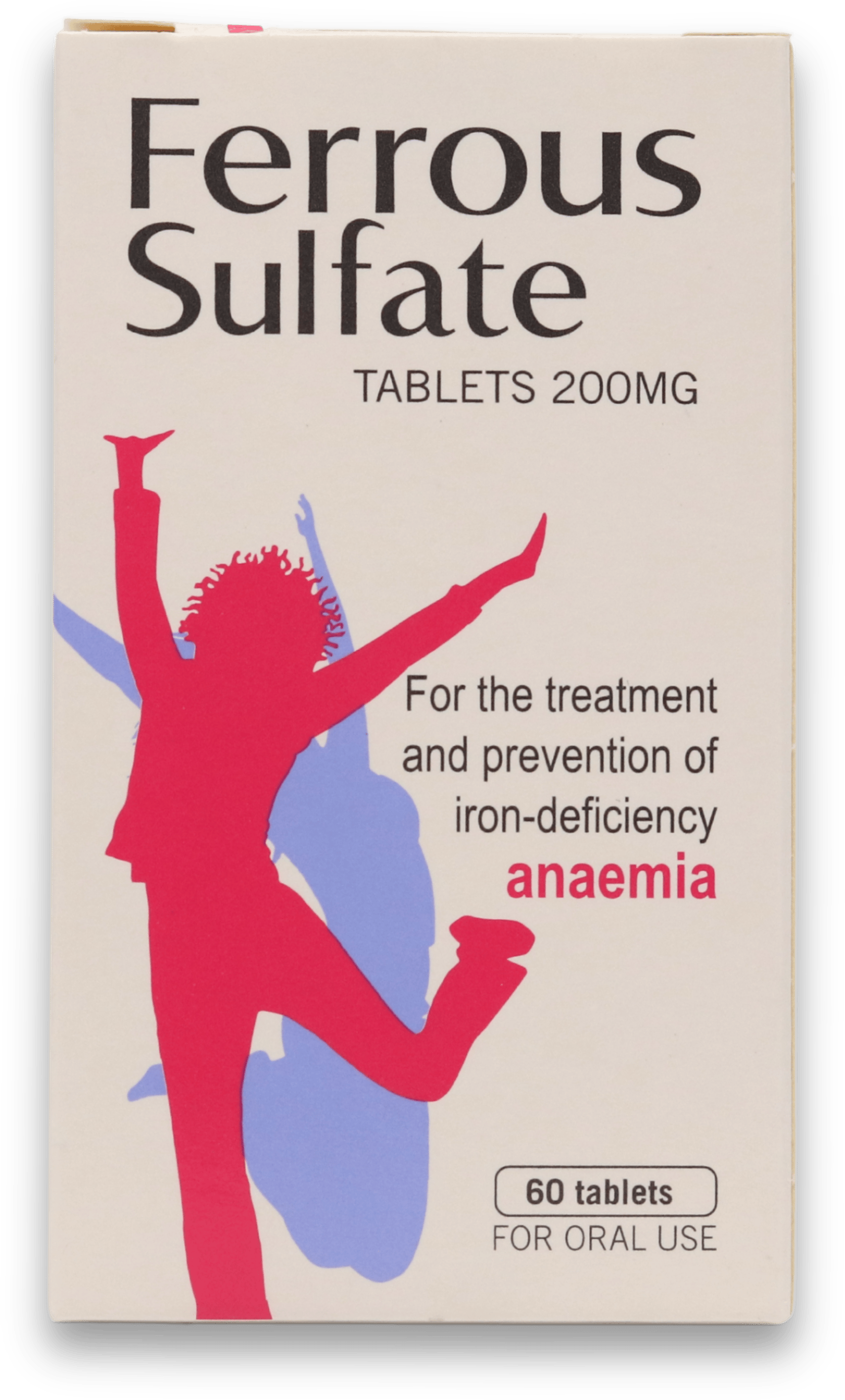 Ferrous Sulfate 200mg 60 Tablets