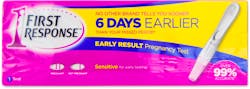 First Response Early Result Single Pregnancy 1 Test