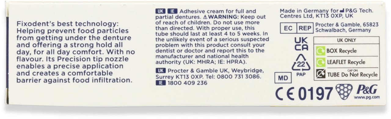 Fixodent Ultimate No Flavour 40g - 2